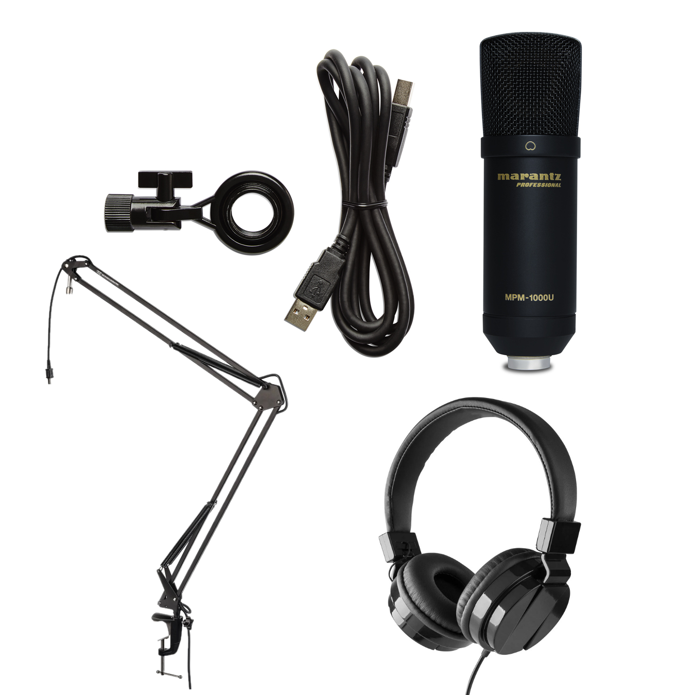 Starter Podcasting Bundle w Mic Arm